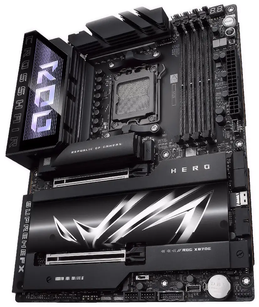 Club de Golf Gaming - Montaje Placa Base ASUS ROG CROSSHAIR X870E DARK HERO Club de Golf