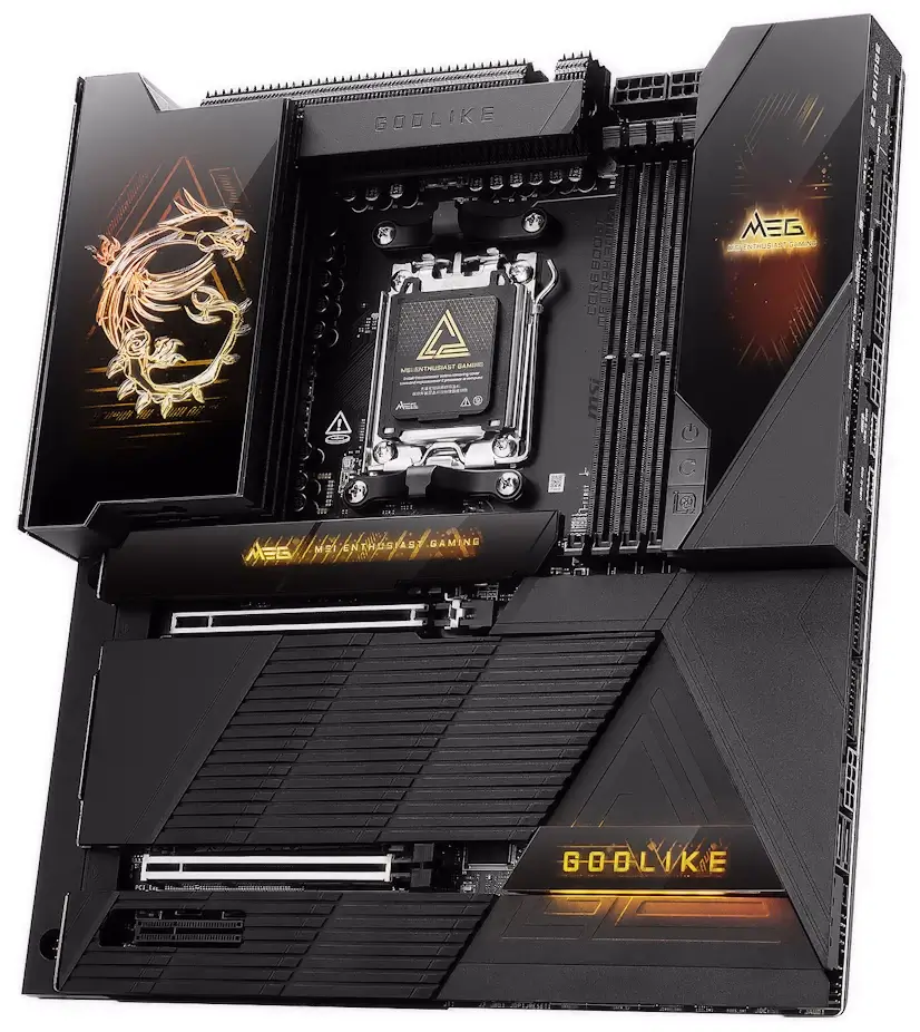 Montaje Placa Base MSI MEG X870E GODLIKE MAX Gaming PC Club de Golf