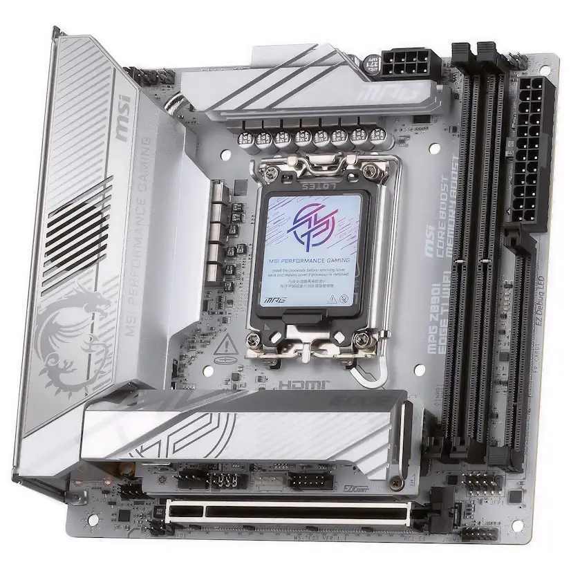 Montaje Placa Base MSI MPG Z890I EDGE TI WIFI Gaming PC Club de Golf